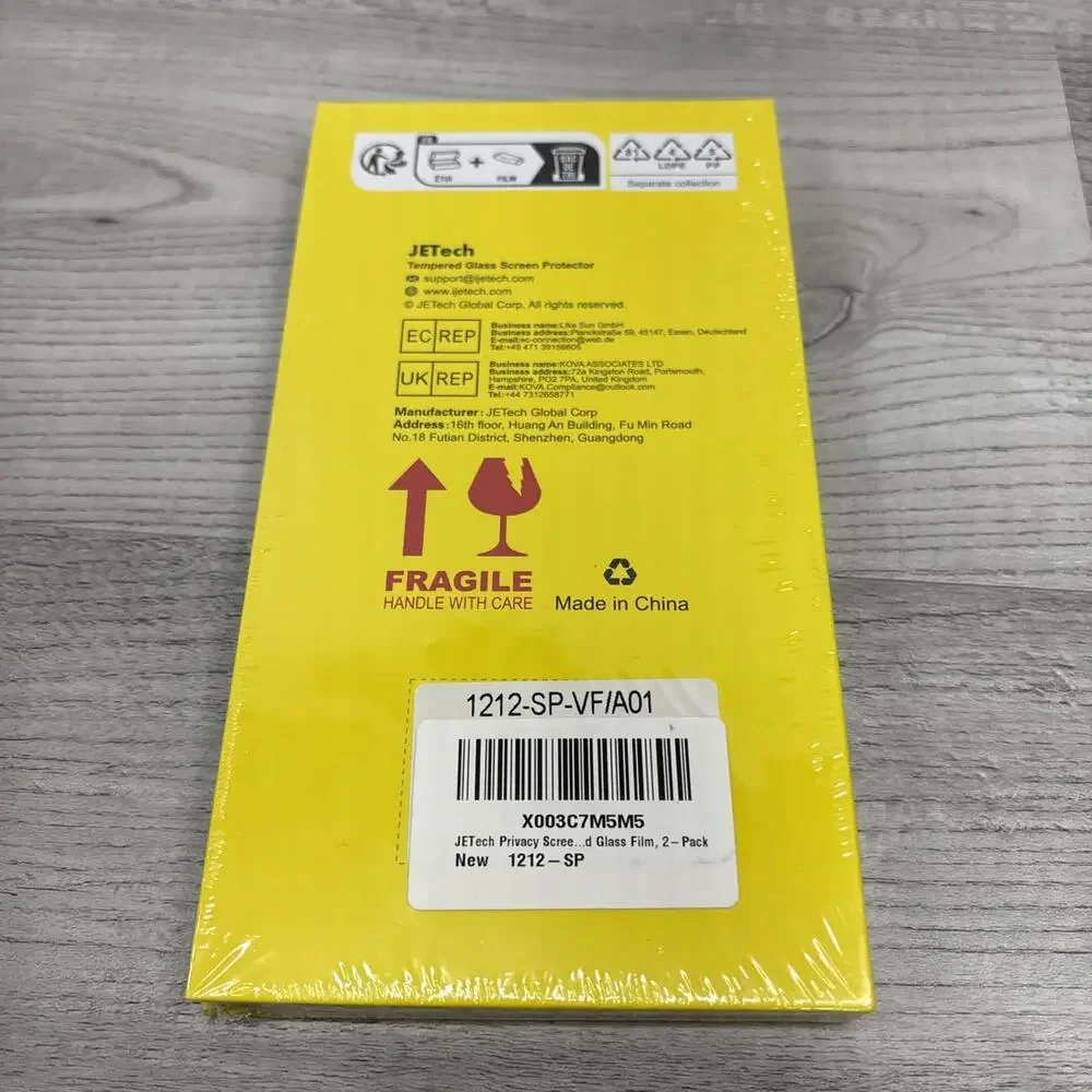 JETech Full Coverage Screen Protector for iPhone 14 6.1-Inch, 2-Pack